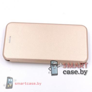 Чехол-книга для Samsung Galaxy A7 (2018) (A750F) PU-кожа (Золотой)