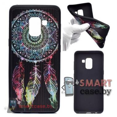 Силиконовый чехол для Samsung Galaxy A5 (2018)/A8 (2018) (Ловец снов)