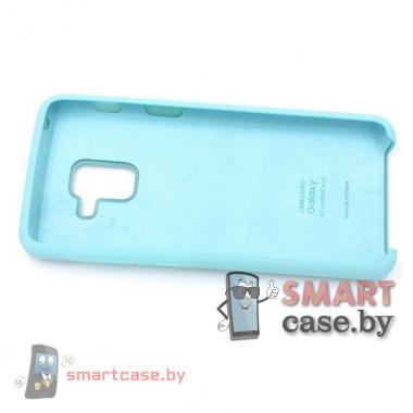 Силиконовый чехол для Samsung Galaxy A5 (2018)/A8 (2018) Silicone Cover (бирюзовый)