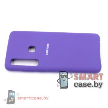 Силиконовый чехол Silicone Cover для Samsung Galaxy A9 (2018) (A9S) (Фиолетовый)