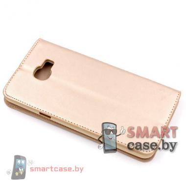 Чехол-книжка для Samsung Galaxy C7 (C7000) (золотой)