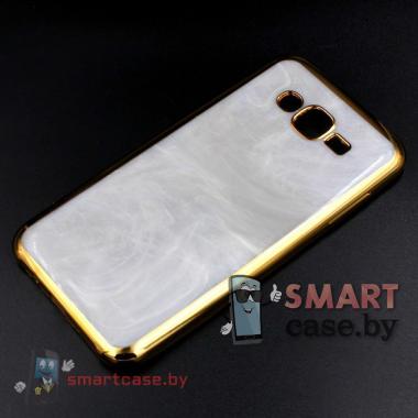Чехол для Samsung Galaxy Grand Prime (G530) (Белый камень)