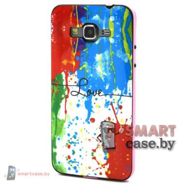 Чехол для Samsung Galaxy Grand Prime (G530H)(разноцветный)