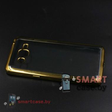 Силиконовый чехол для Samsung Galaxy J2 Prime (Золото)
