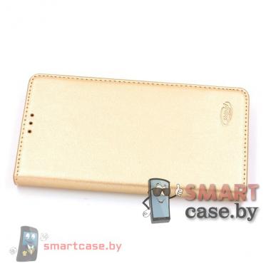 Чехол-книжка для Samsung Galaxy J2 (2018) (J250F) (золотой)