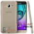 Силиконовый бампер для Samsung Galaxy J3 (2016) (Прозрачный-темный)