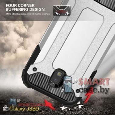 Чехол броня для Samsung Galaxy J3 2017 King Kong Armor (Черный)