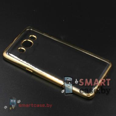 Силиконовый чехол для Samsung Galaxy J510 (золотой)