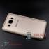 Силиконовый чехол для Samsung Galaxy J5 (J510) кожаный (золотой)