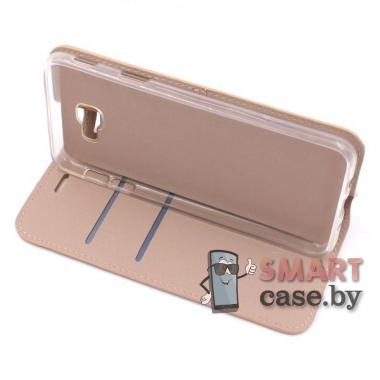 Чехол книжка для Samsung Galaxy J5 Prime (j570f) (Золото)