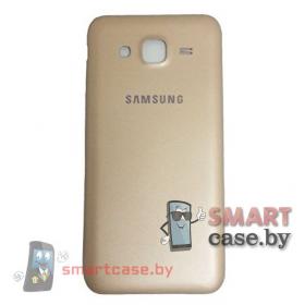 Задняя крышка для Samsung Galaxy J500 (J5 2015) золото