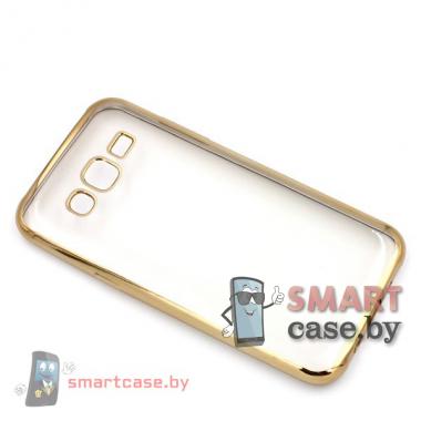 Силиконовый чехол для Samsung Galaxy J5 (J500) (Золото)