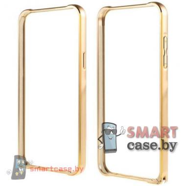 Алюминиевый бампер для Samsung Galaxy J5 (Золотой)