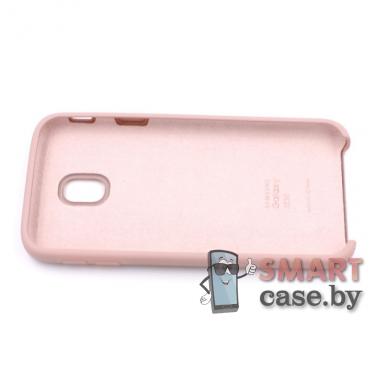 Силиконовый чехол для Samsung Galaxy J7 (2017) Silicone Cover (пудровый)