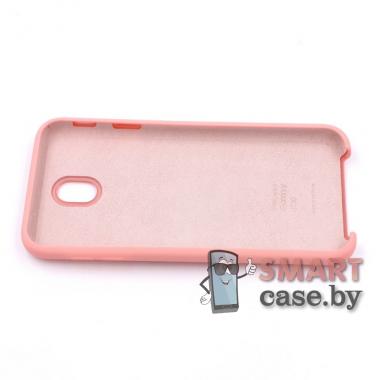 Силиконовый чехол для Samsung Galaxy J7 (2017) Silicone Cover (розовый)