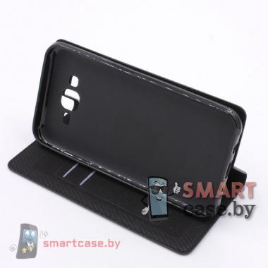 Чехол-книжка для Samsung Galaxy J7 (J700, J701) PU-кожа Mobi (Черный)