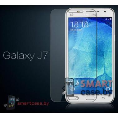 Закаленное стекло для Samsung Galaxy J7 (0,26 мм, 2,5D)