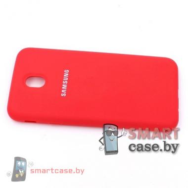 Силиконовый чехол для Samsung Galaxy J7 (2017)NEW Silicone Cover (красный)