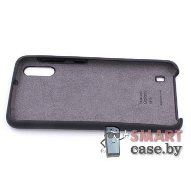 Силиконовый чехол Silicone Cover для Samsung Galaxy M10 (Чёрный)