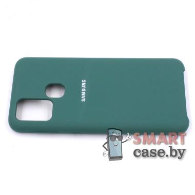 Силиконовый чехол Silicone Cover для Samsung Galaxy M31 (Хвойный лес)