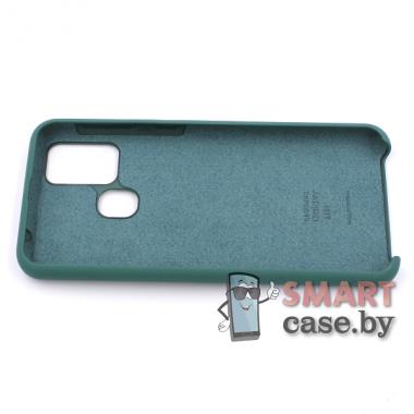 Силиконовый чехол Silicone Cover для Samsung Galaxy M31 (Хвойный лес)