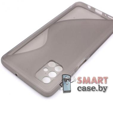Силиконовый чехол S-Line для Samsung Galaxy M31S (Серый)