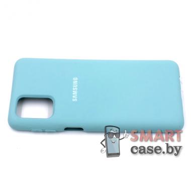 Силиконовый чехол Silicone Cover для Samsung Galaxy M31S (Мятный)