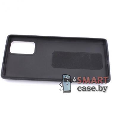 Силиконовый чехол с держателем TL Straps для Samsung Galaxy Note 20 (Чёрный)
