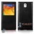 Кожаный чехол для Samsung Galaxy Note 3 с окном HOCO (черный)