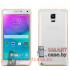 Ультратонкий бампер для Samsung Galaxy Note 4 Love Mei (металик)