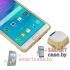 Ультратонкий бампер для Samsung Galaxy Note 4 Love Mei (металик)