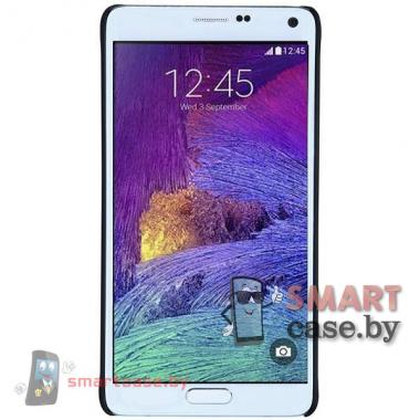 Чехол для Samsung Galaxy Note 4 Nillkin Frosted + пленка (коричневый)