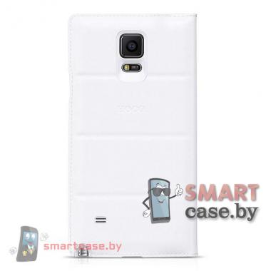Чехол для Samsung Galaxy Note 4 с функцией автопробуждения HOCO (Белый)