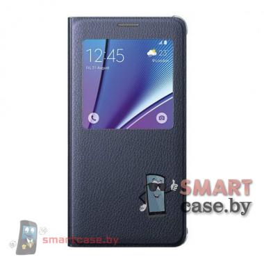 Оригинальный чехол Samsung Galaxy Note 5 S View Cover черный (EF-CN920PBEGRU) 