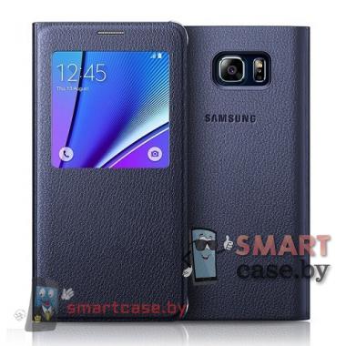 Оригинальный чехол Samsung Galaxy Note 5 S View Cover черный (EF-CN920PBEGRU) 