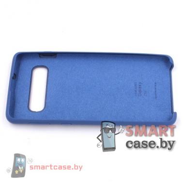 Силиконовый чехол Silicone Cover для Samsung Galaxy S10E G970 (Синий)