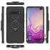 Гибридный противоударный чехол Kickstand для Samsung Galaxy S10 Plus (Чёрный)
