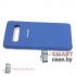 Силиконовый чехол Silicone Cover для Samsung Galaxy S10 Plus (Синий)
