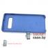 Силиконовый чехол Silicone Cover для Samsung Galaxy S10 Plus (Синий)