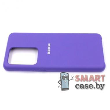 Силиконовый чехол Silicone Cover для Samsung Galaxy S11 Plus (Фиолетовый)