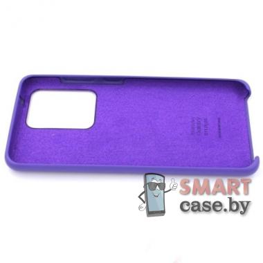 Силиконовый чехол Silicone Cover для Samsung Galaxy S11 Plus (Фиолетовый)