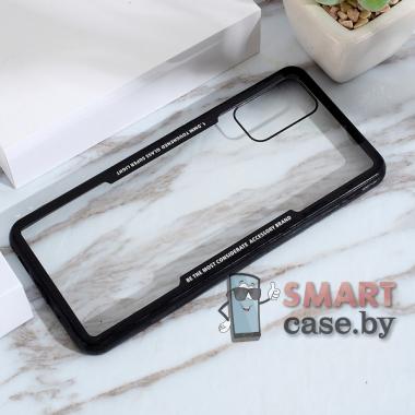 Противоударный чехол для Samsung Galaxy S20 Plus силикон+пластик (Чёрный)