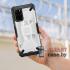 Противоударный чехол Shockproof для Samsung Galaxy S20 Plus силикон+пластик (Чёрный)