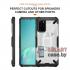Противоударный чехол Shockproof для Samsung Galaxy S20 Plus силикон+пластик (Чёрный)