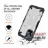 Противоударный чехол Shockproof для Samsung Galaxy S20 Plus силикон+пластик (Чёрный)