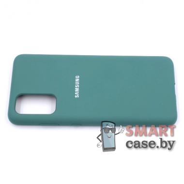 Силиконовый чехол Full Silicone Cover для Samsung Galaxy S20 Plus (Зелёный)