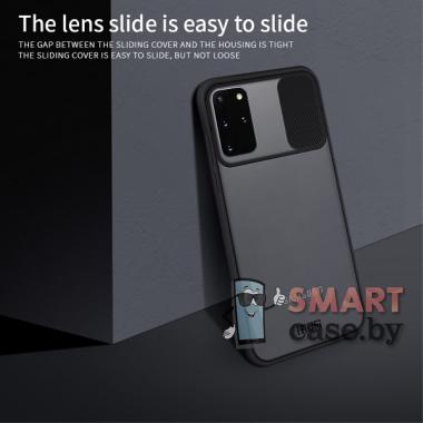 Противоударный чехол MOFI XINDUN пластик+силикон для Samsung Galaxy S20 Plus силикон+пластик (Чёрный)