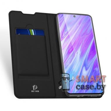 Антимаркий чехол-книга с карманом для Samsung Galaxy S20 PU-кожа (Чёрный)