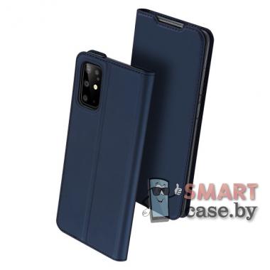 Антимаркий чехол-книга с карманом для Samsung Galaxy S20 Plus PU-кожа (Синий)