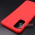 Силиконовый чехол Silicone Cover Soft-touch для Samsung Galaxy S20 (Красный)